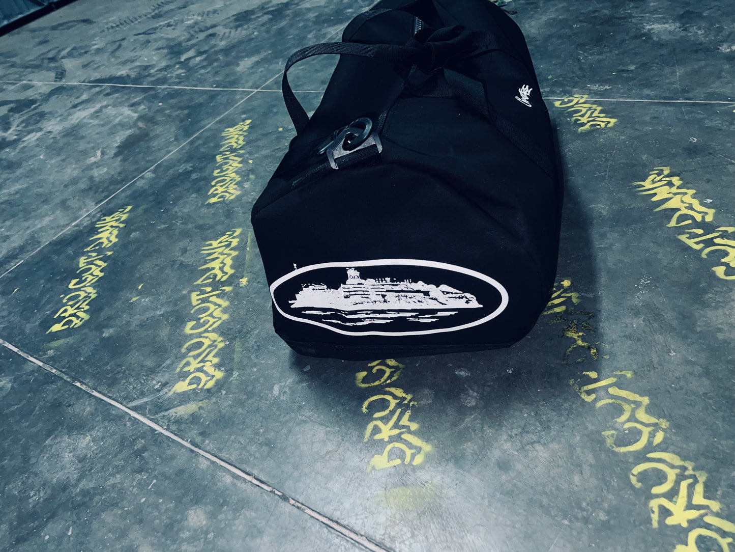 Corteiz Duffle Black Bag