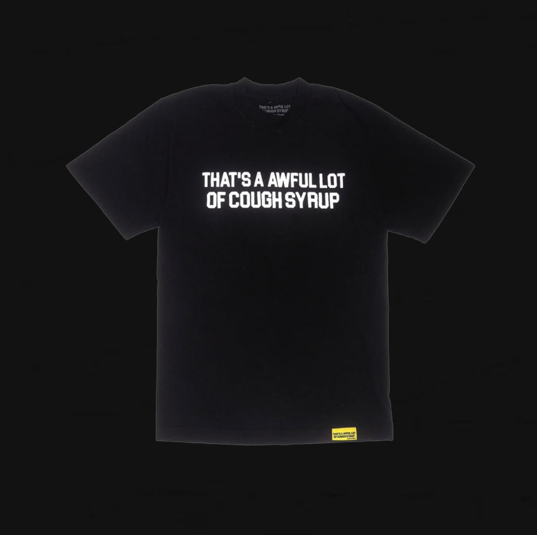 ‘Awful Lot Of Cough Syrup’ Classic Tee Black