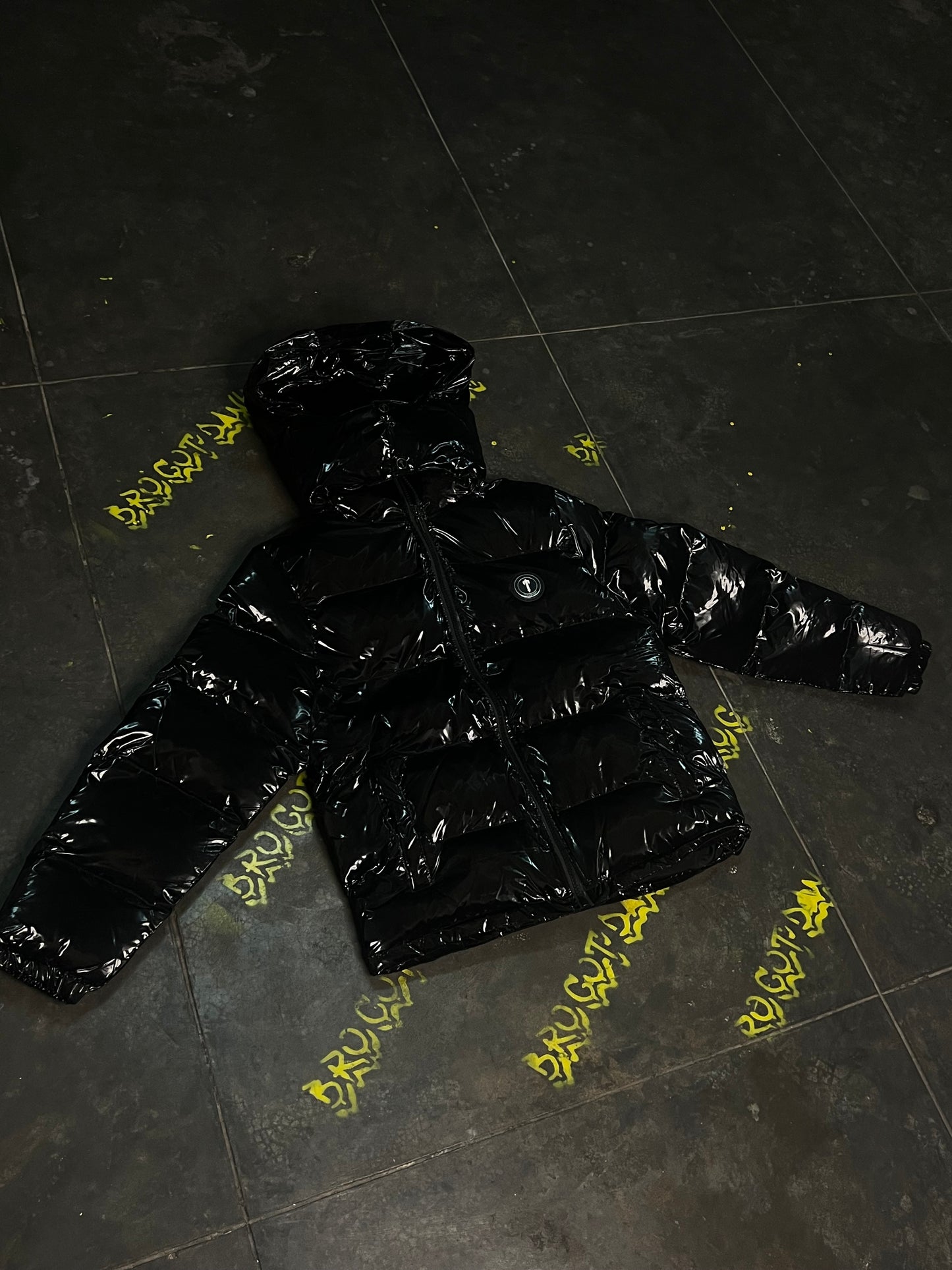 Trapstar Puffer Jacket Shiny 2.0 Black