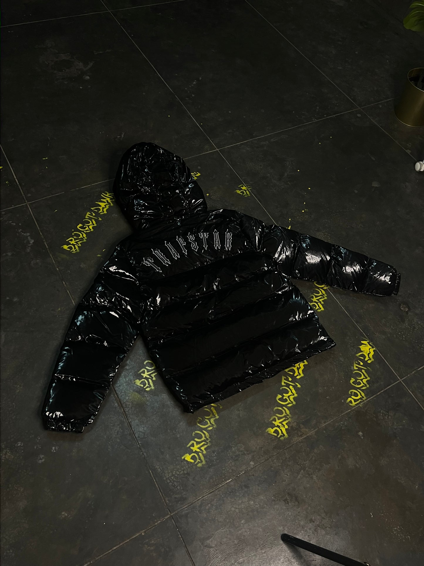 Trapstar Puffer Jacket Shiny 2.0 Black