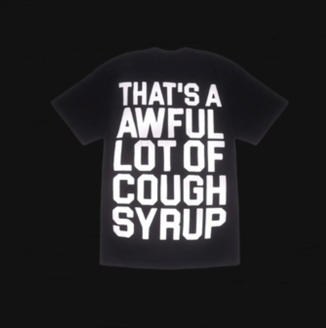 ‘Awful Lot Of Cough Syrup’ Classic Tee Black