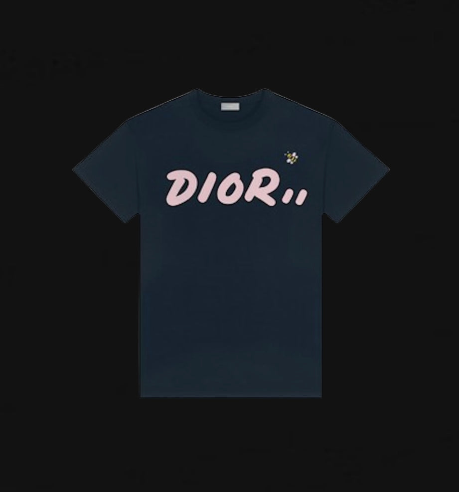 Dior X KAWS Logo Tee