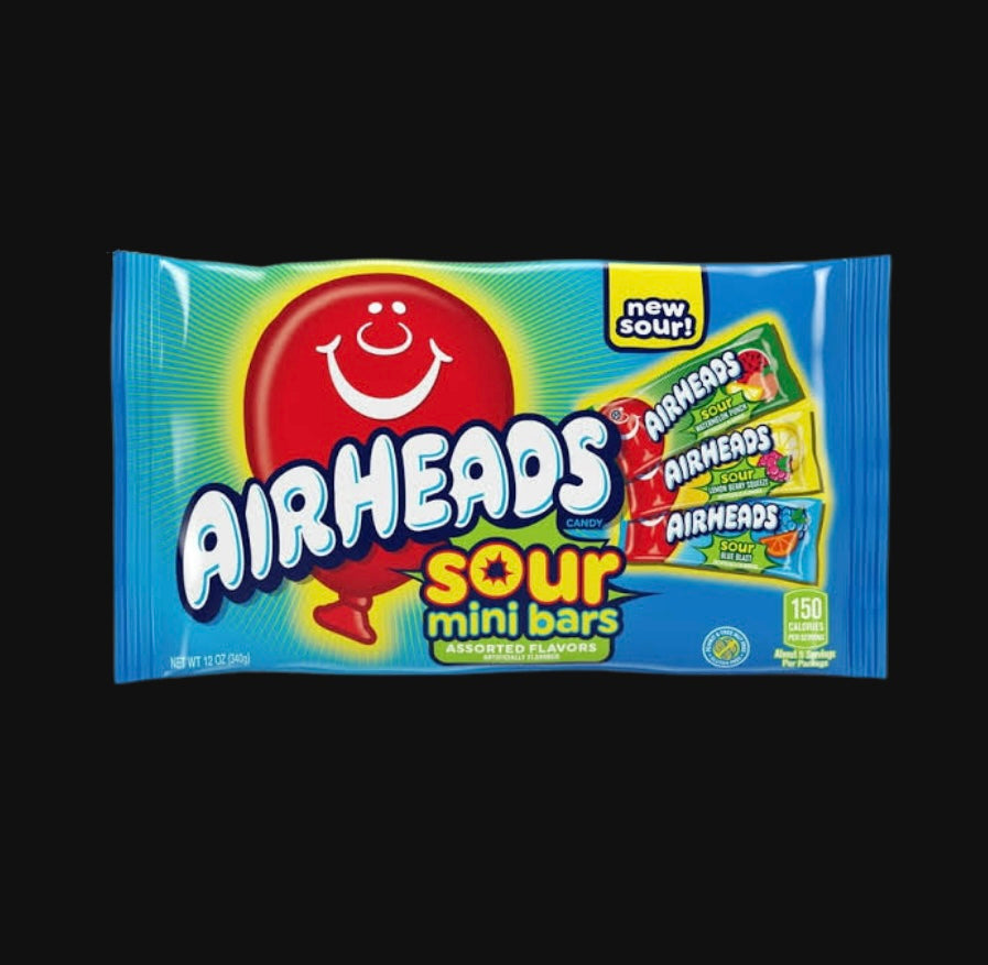 Air Heads Sour Mini Bars