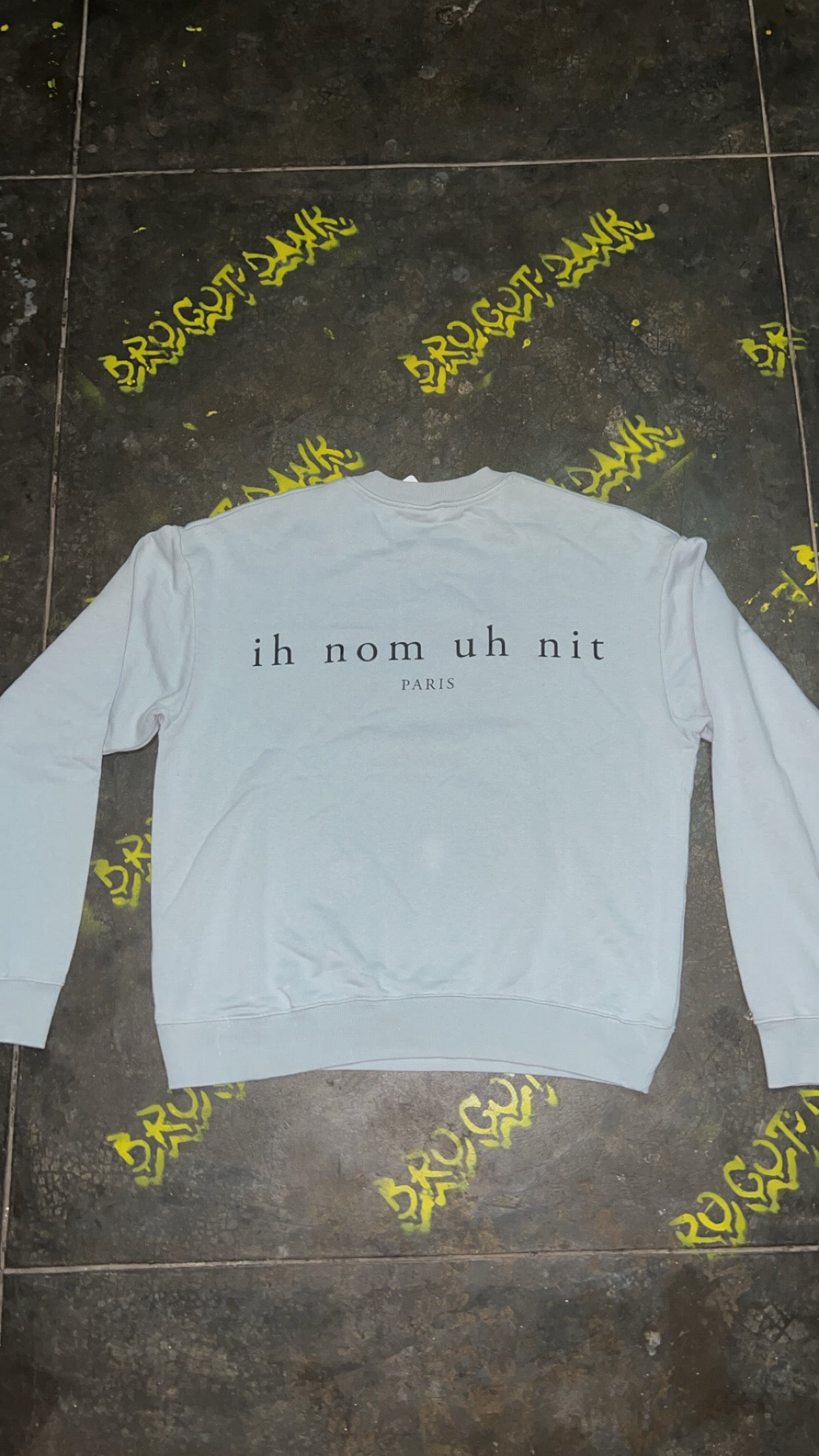 Ih Nom Uh Nit Crewneck Future mask logo Sweat