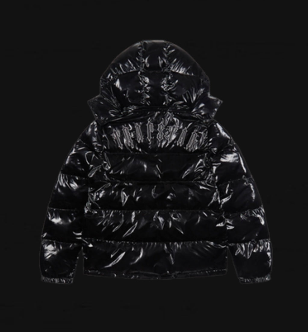 Trapstar Puffer Jacket Shiny 2.0 Black