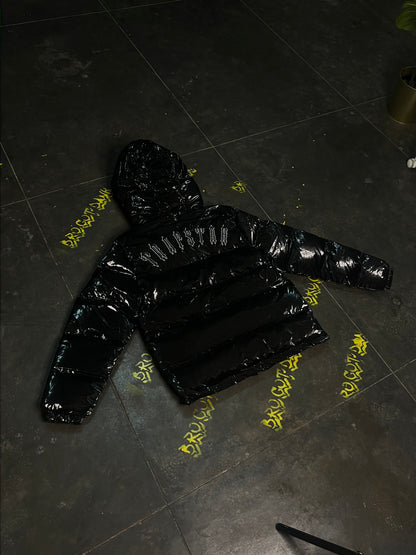 Trapstar Puffer Jacket Shiny 2.0 Black
