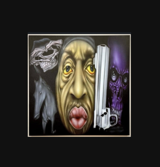 Miles Franklin Custom Killa Painting