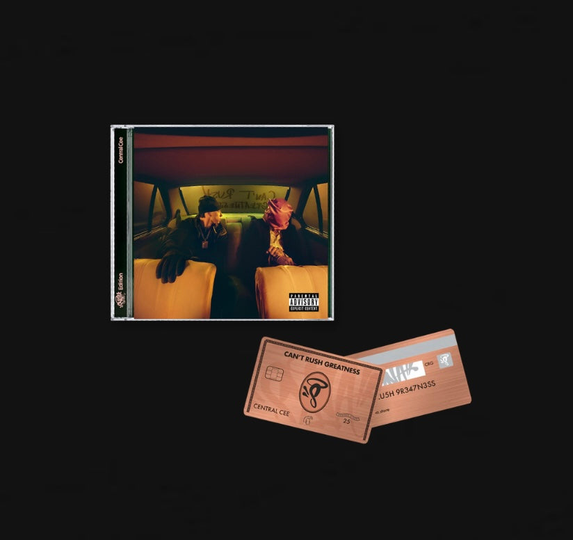 Central Cee Can’t Rush Greatness CRG Album CD bundle