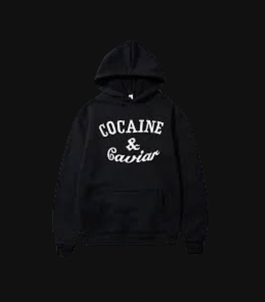 Cocaine & Caviar Hoodie Black
