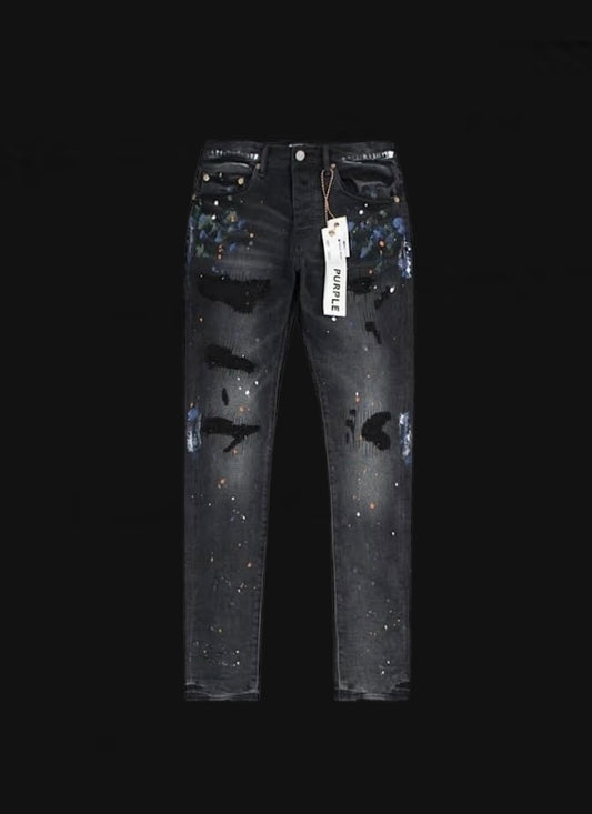 Purple Brand Jeans Paint Repair