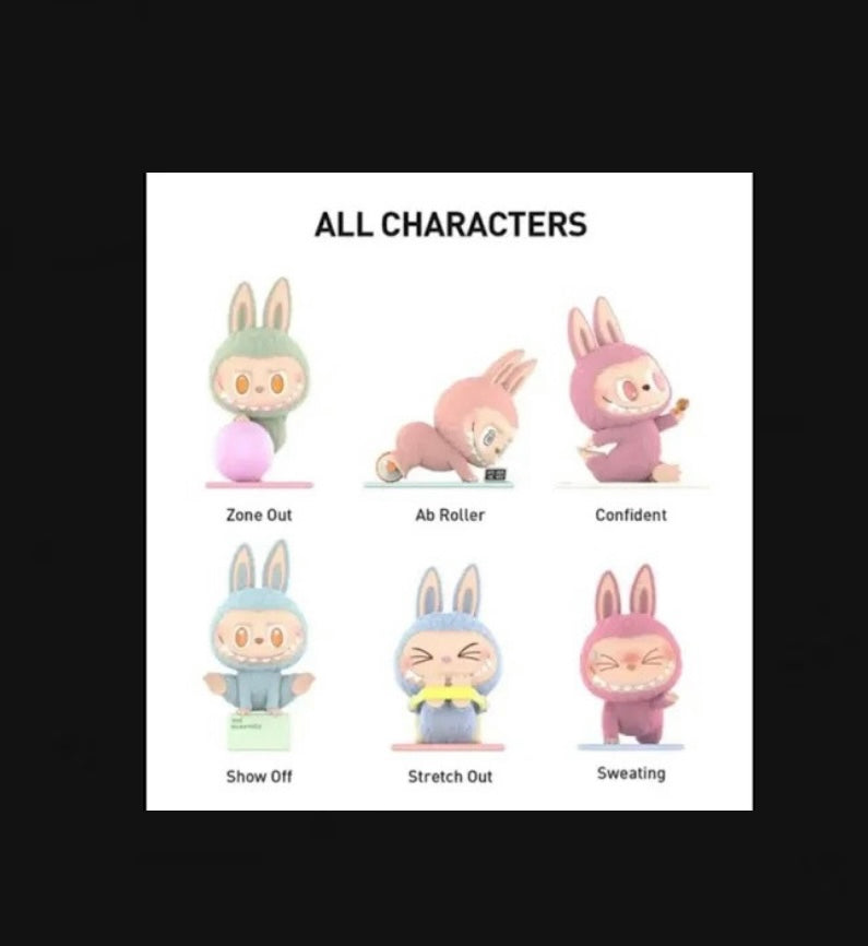 Yoga Labubu blind box