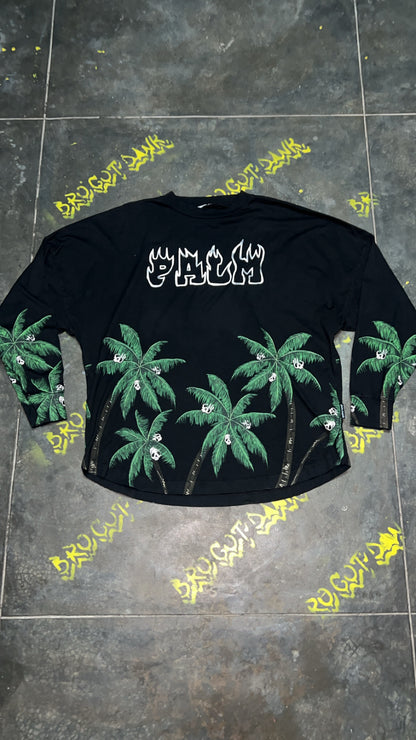 Palm Angels Palm & Skull L/S Tee