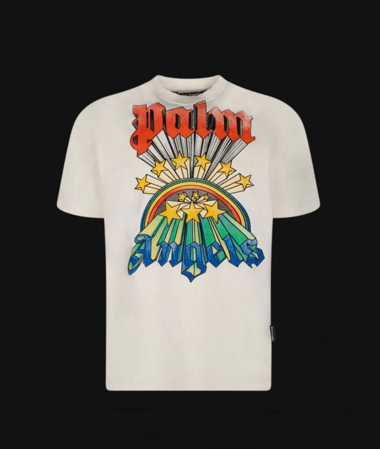 Palm Angels Rainbow Star Tee