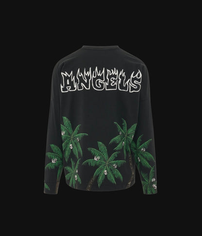 Palm Angels Palm & Skull L/S Tee
