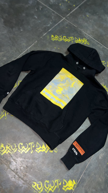 Heron Preston Swan Print Hoodie
