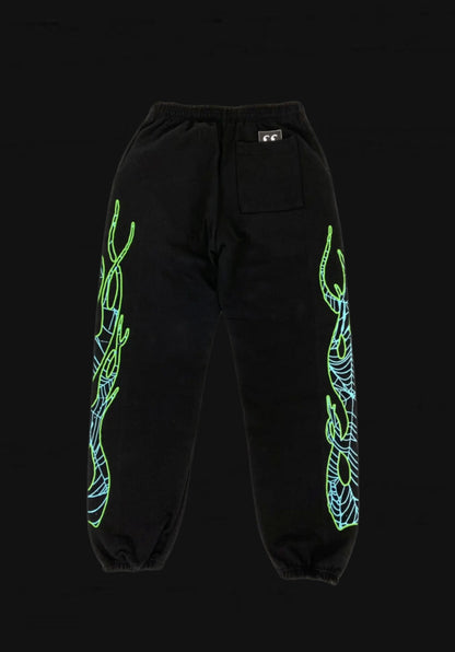 Sp5der X Juice WRLD 999 Sweatpants
