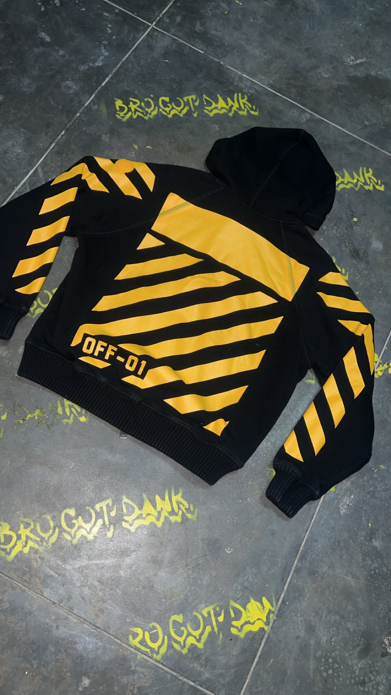 Off White X Moncler zip up Jacket ss16 (LIMITED*)