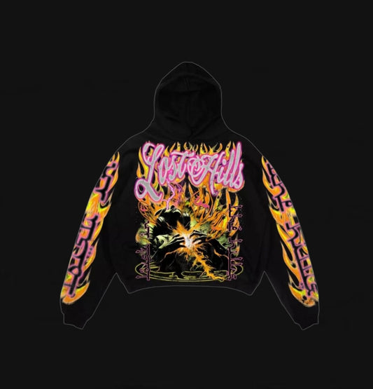 Lost Hills Shock Hearts Hoodie