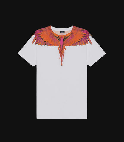 Marcelo Burlon White Contrasting Wings Tee