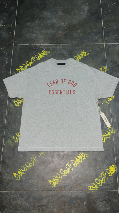 Fear Of God Essentials Tee Dark Heather